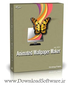 برنامه ساخت والپیپرهای متحرک دسکتاپ Animated Wallpaper Maker 2.5.6
