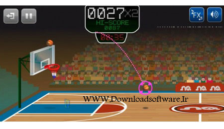 دانلود بازی جدید، بسیار زیبا و جذاب Basketmania برای اندروید
