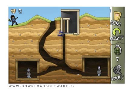 دانلود بازی بسیار زیبا Miniclip SA Fragger v.1.00 برای سیمبیان سری ^۳