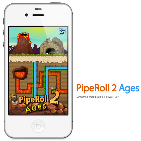 دانلود بازی سرگرم کننده PipeRoll 2 Ages – آیفون با لینک مستقیم
