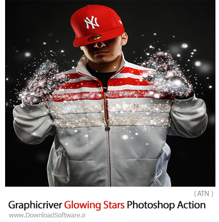 Graphicriver-Glowing-Stars-Photoshop-Action