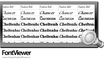 دانلود نرم افزار FontViewer