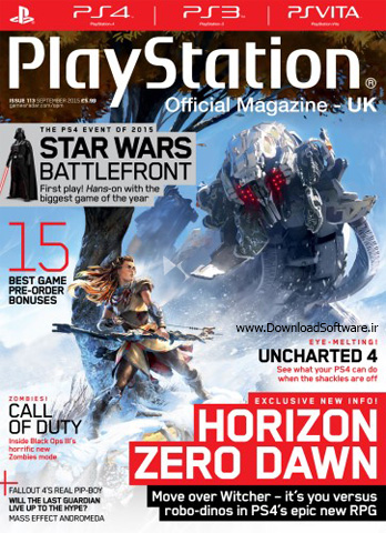 دانلود مجله Playstation Official Magazine UK – September 2015