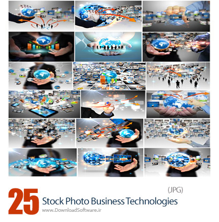 دانلود تصاویر با کیفیت تجارت با تکنولوژی پیشرفته - Stock Photo Business Technologies