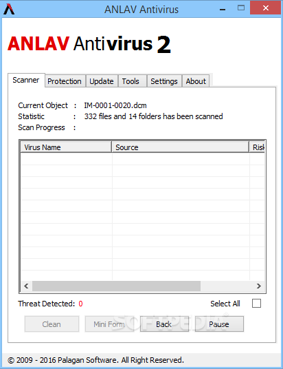 ANLAV Antivirus screenshot