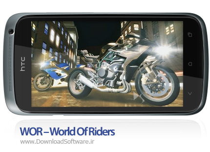 دانلود بازی WOR – World Of Riders – موتورسواری جذاب برای اندروید + دیتا + مود