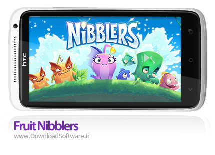 دانلود بازی Fruit Nibblers – فروت نیبلرز برای اندروید + پول بی نهایت