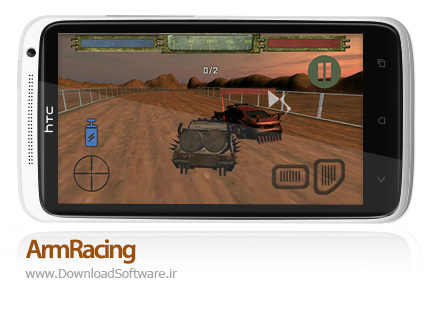 دانلود بازی ArmRacing – نبرد در سیاره مریخ برای اندروید + دیتا