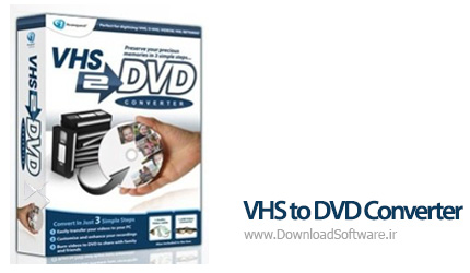 دانلود VHS to DVD Converter تبدیل فیلم های ویدیویی VHS به دیسک های DVD