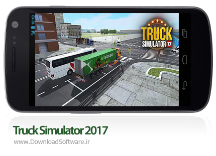 دانلود بازی Truck Simulator 2017 – رانندگی کامیون برای اندروید + پول بی نهایت