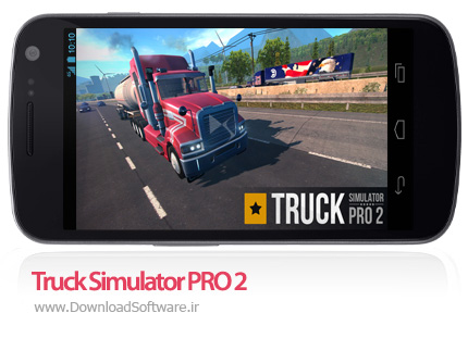 دانلود بازی Truck Simulator PRO 2 – شبیه سازی رانندگی کامیون 2 برای اندروید + دیتا