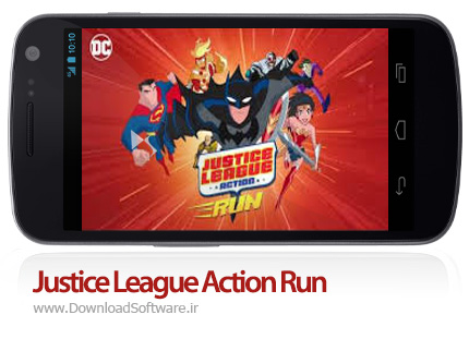 دانلود بازی Justice League Action Run بازی دوندگی لیگ عدالت جویان برای اندروید