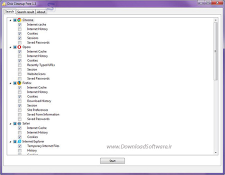 دانلود Manyprog Disk Cleanup Free 1.4 نرم افزار حذف فایل های موقت سیستم