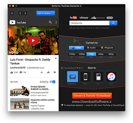 دانلود Softorino YouTube Converter نرم افزار تبدیل یوتیوب به لینک دانلود