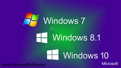 دانلود پکیج کامل ویندوزها Windows 7-8-1-10
