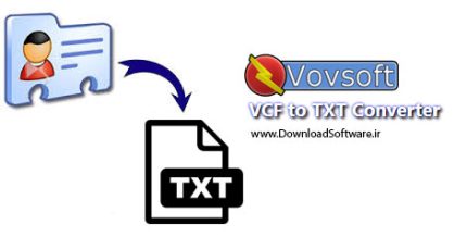 دانلود VovSoft VCF to TXT Converter – تبدیل فرمت VCF به TXT