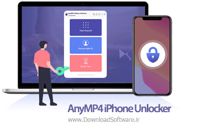 دانلود AnyMP4 iPhone Unlocker - نرم افزار باز کردن قفل آیفون